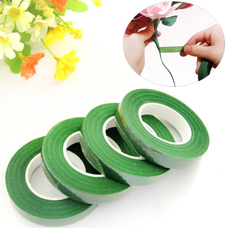 Florist Supply House - Floral Green Tapes 12mm*30yard Tape Corsages