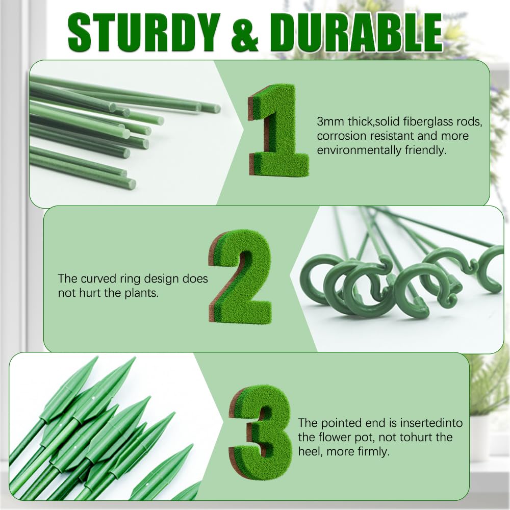 5/10PCS Plant Supports Stand B - Florist Supp ulasan dan harga