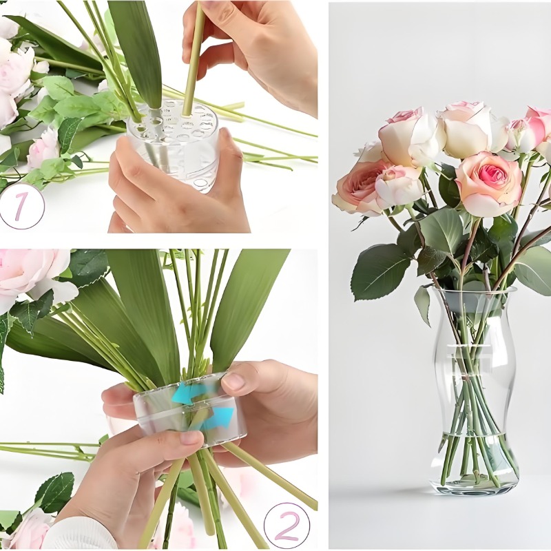 Spiral Stem Holder Sturdy Clea - Florist Supp ulasan dan harga