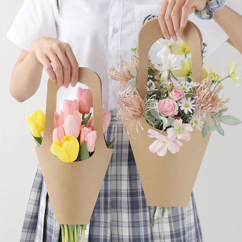 10PCS Kraft Paper Flower Gift  - Florist Supply House ulasan dan harga