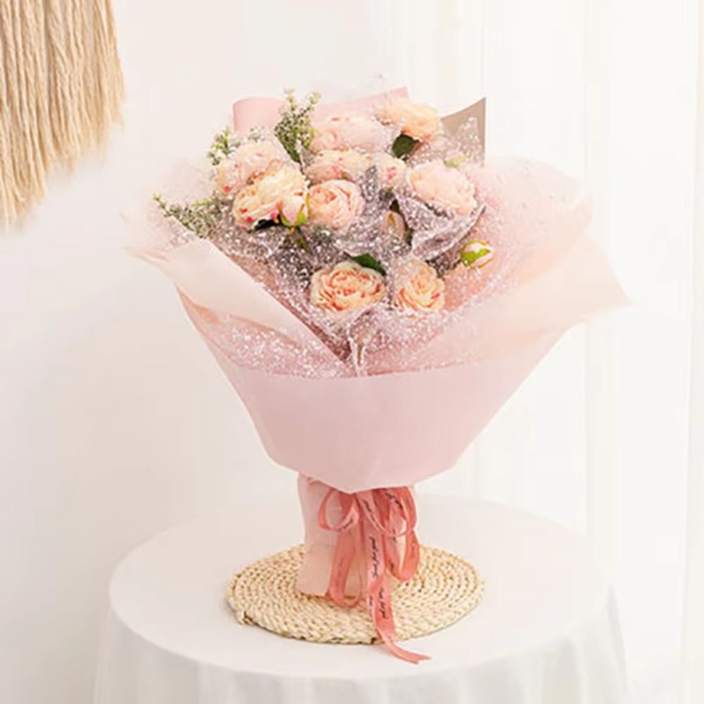 Flower Wrapping Paper Snowflak - Florist Supply House ulasan dan harga